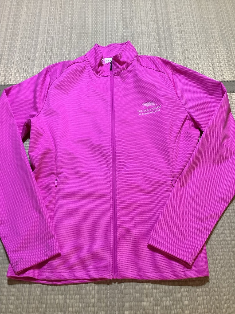 Rohnisch Women's Laura Midlayer Golf Jacket - Fuchsia Pink